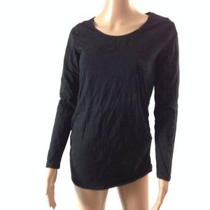 New Bump Start Women's Tee Black Sz S Cotton Blend